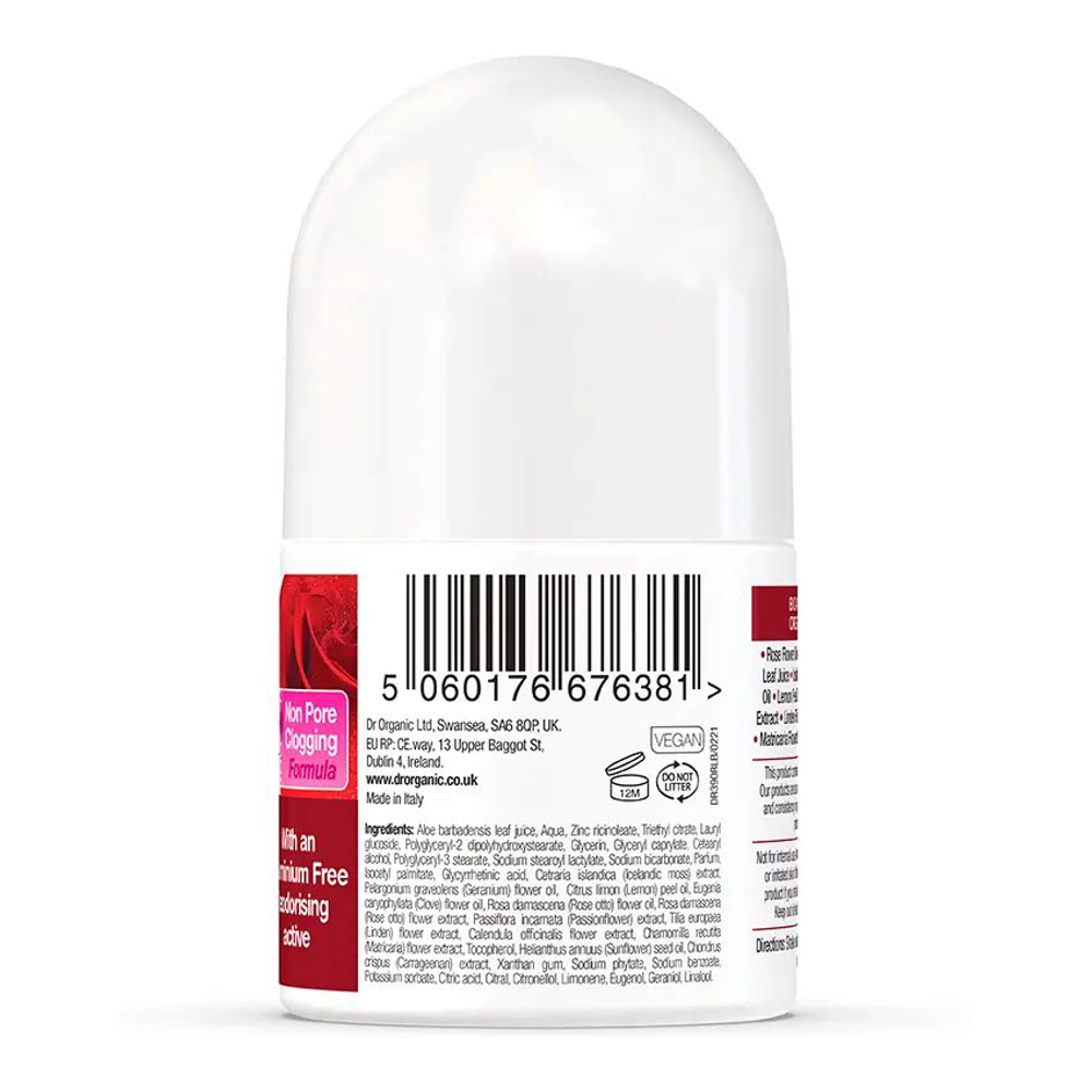 'Bioactive Organic Rose Otto' Roll-On Deodorant - 50 ml