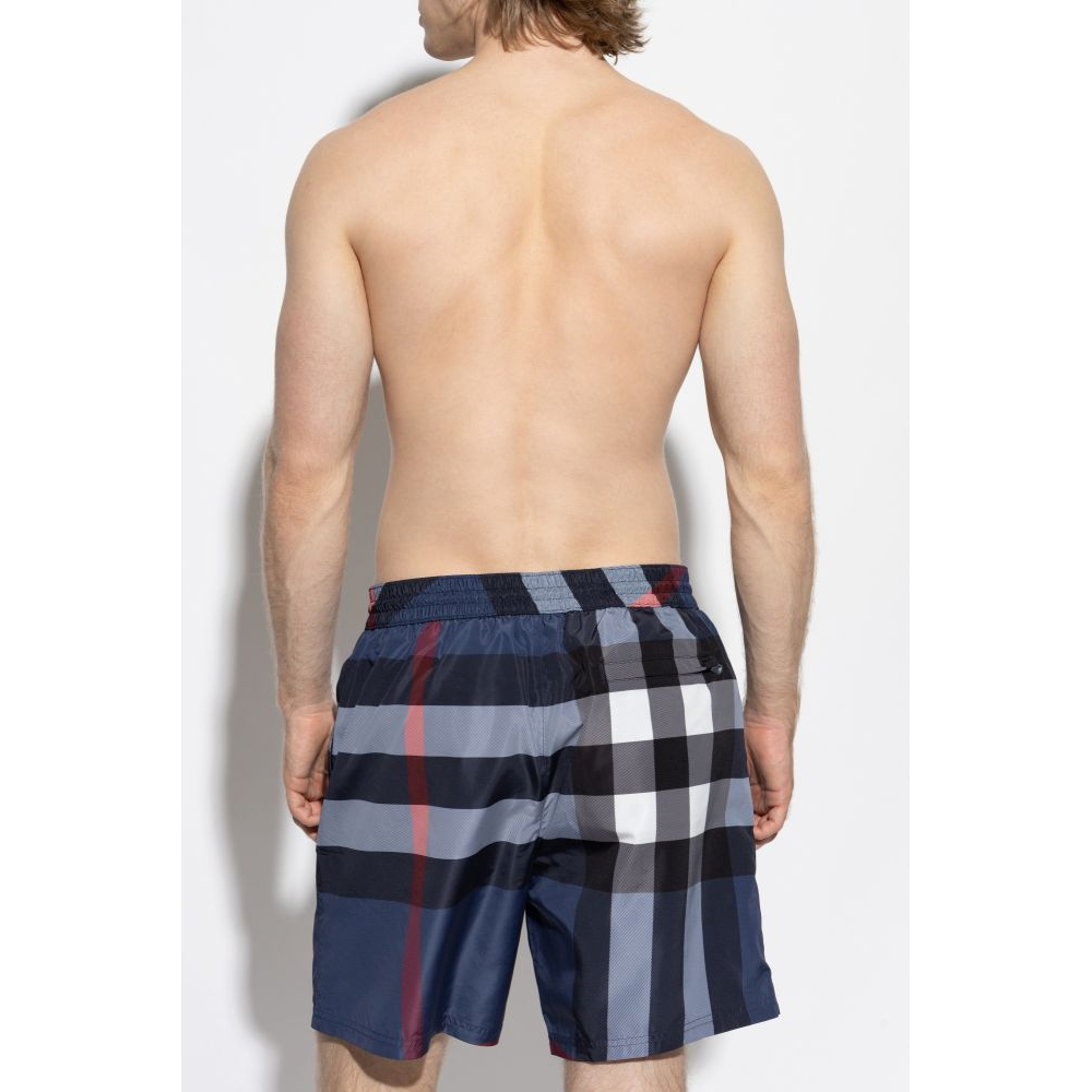 Short de bain 'Checked Pattern' pour Hommes