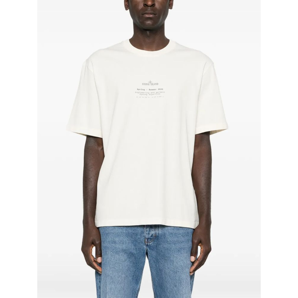 T-shirt 'Lettering' pour Hommes