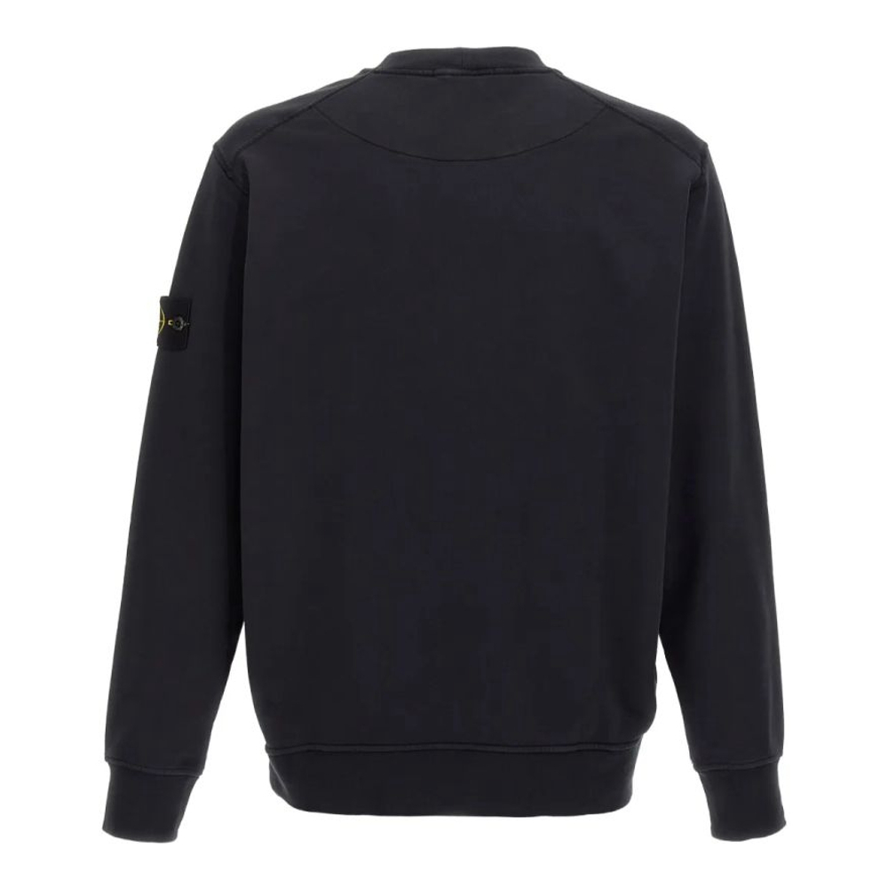 Sweatshirt 'Crew-Neck Logo-Badge' pour Hommes
