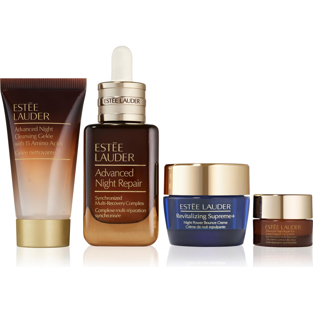 Coffret de soins du visage 'The Lift + Glow Routine' - 4 Pièces