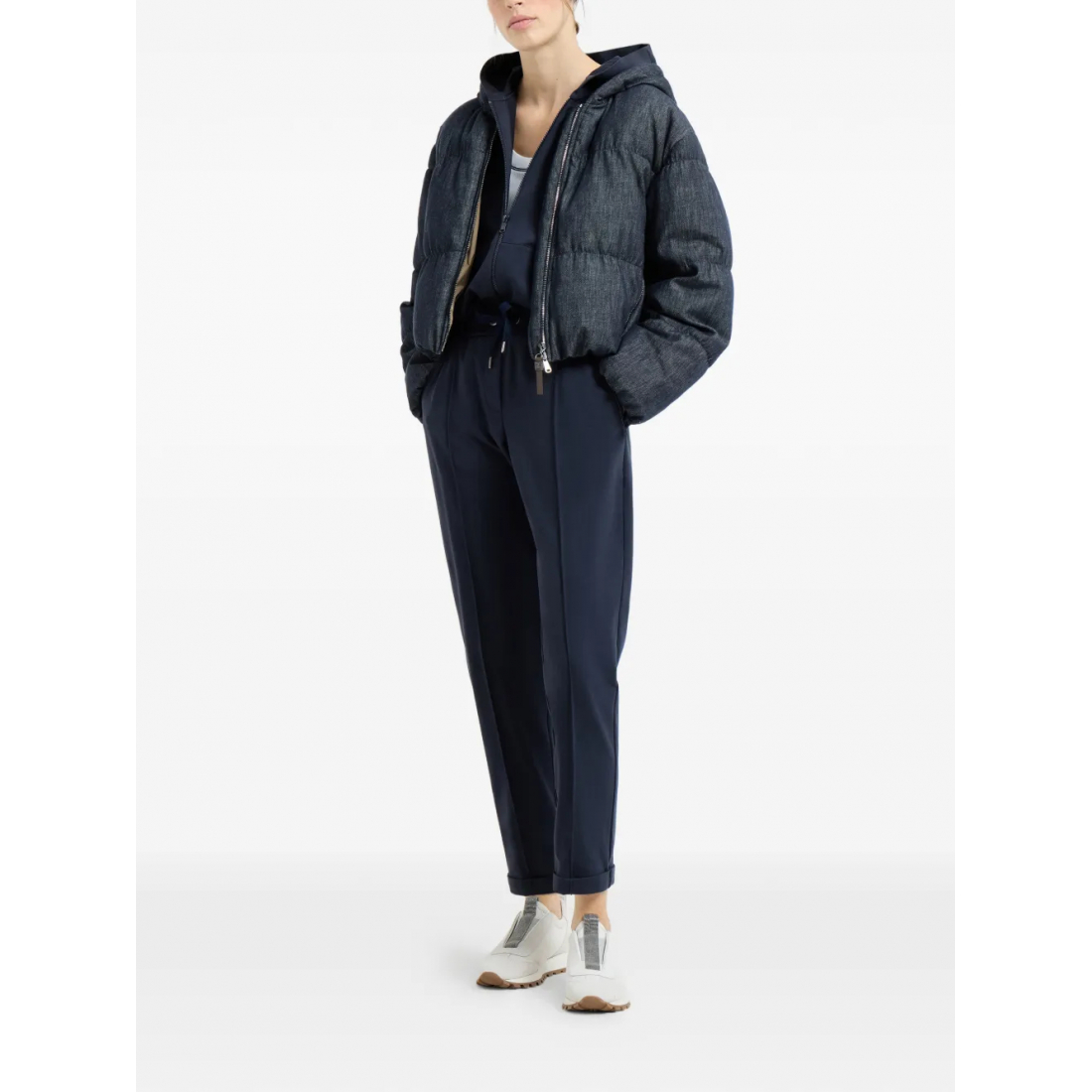 Pantalon 'Drawstring-Fastening' pour Femmes