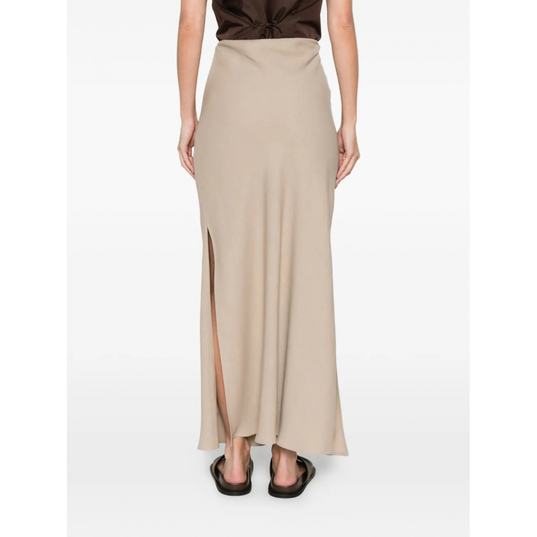 Women's 'Side Slit Straight' Maxi Skirt