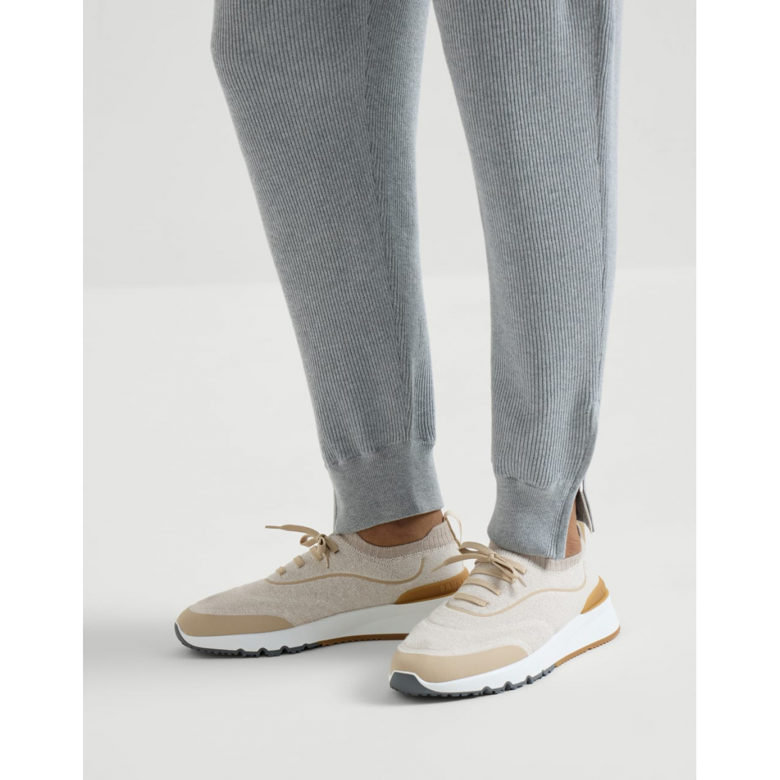 Men's 'With Heat-Bonded Details' Slip-on Sneakers