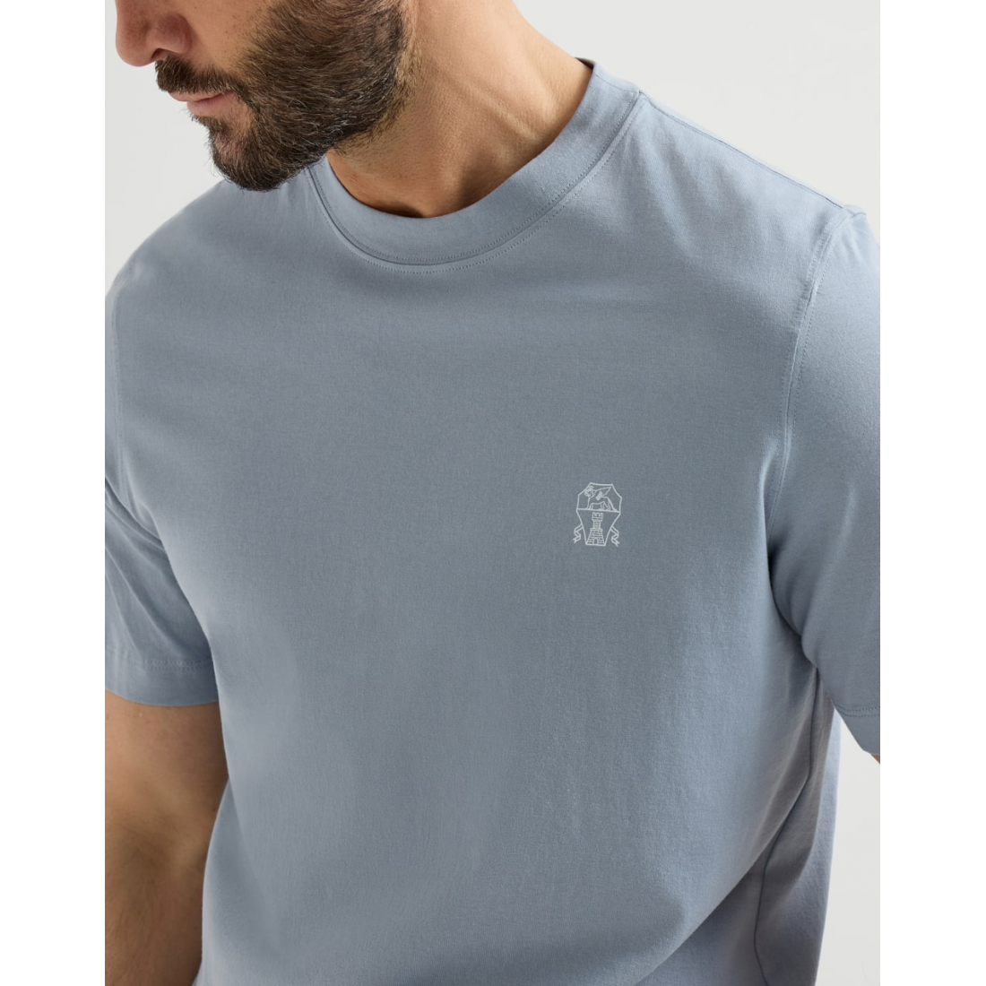 T-shirt 'With Logo' pour Hommes