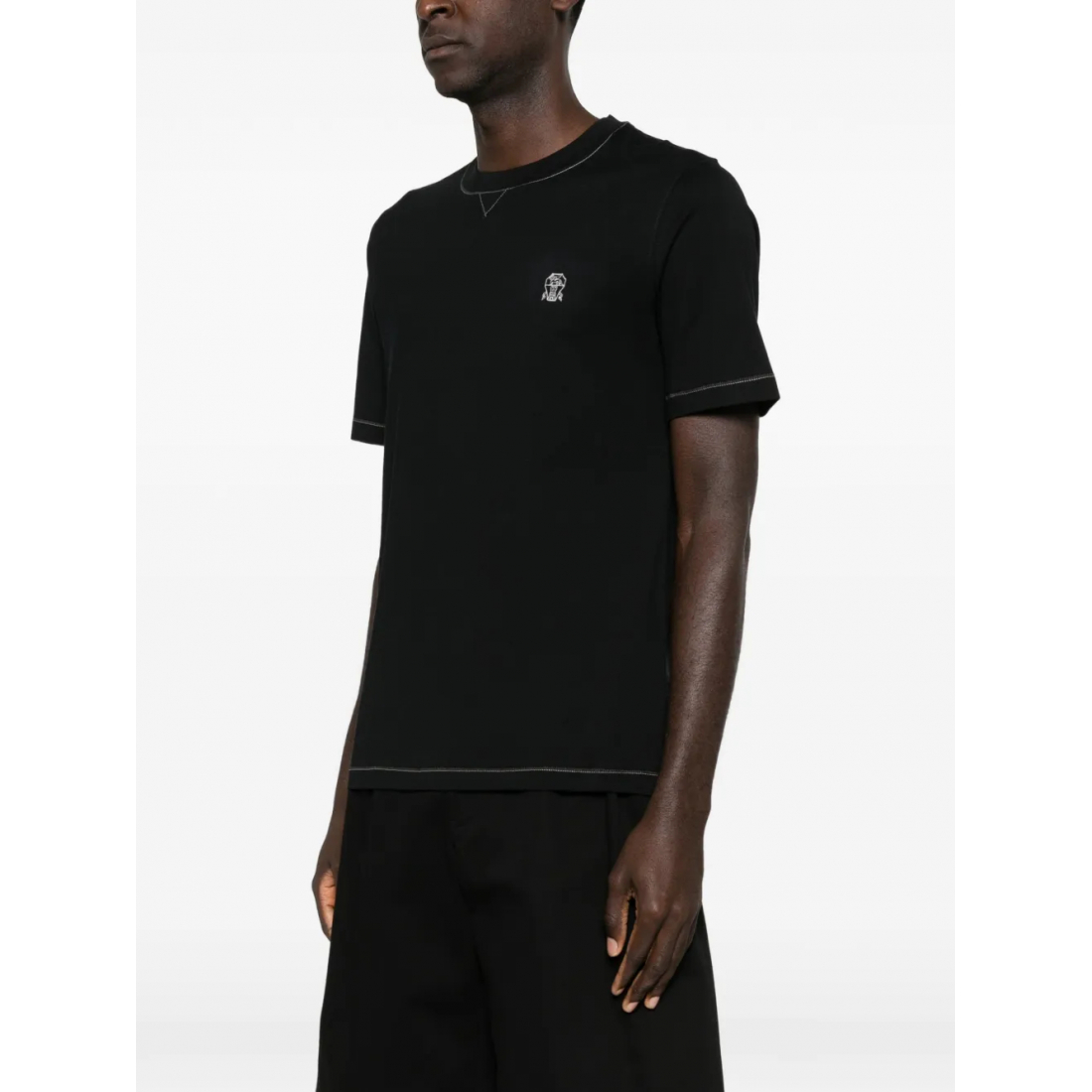 Men's 'Embroidered Trim' T-Shirt