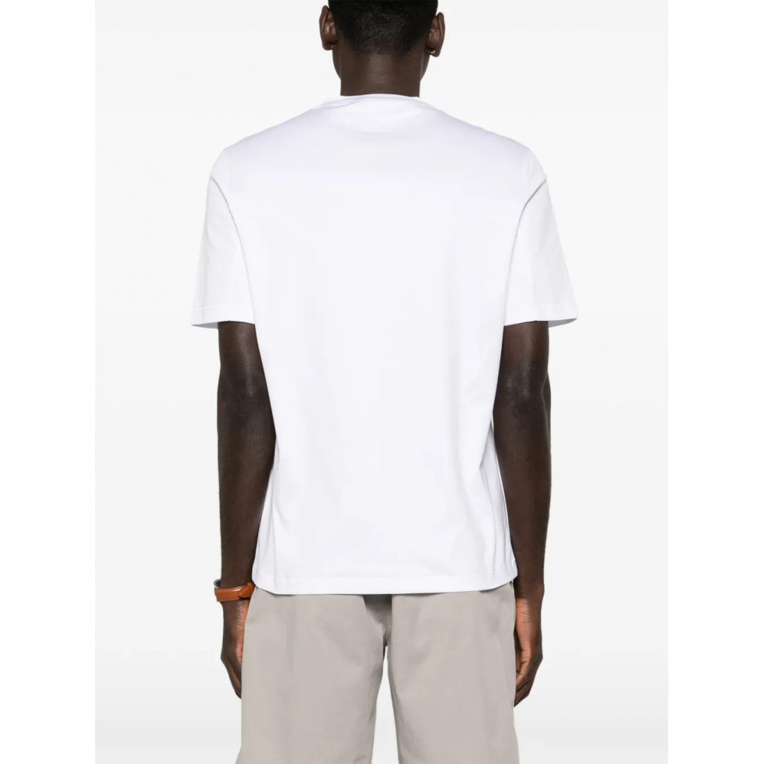 Men's 'Embroidered-Logo' T-Shirt