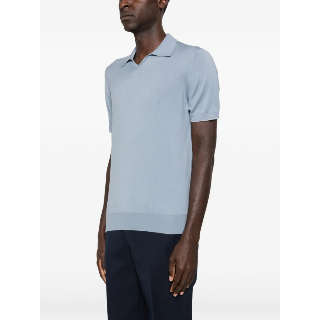 Top à manches courtes 'V-Neck' pour Hommes