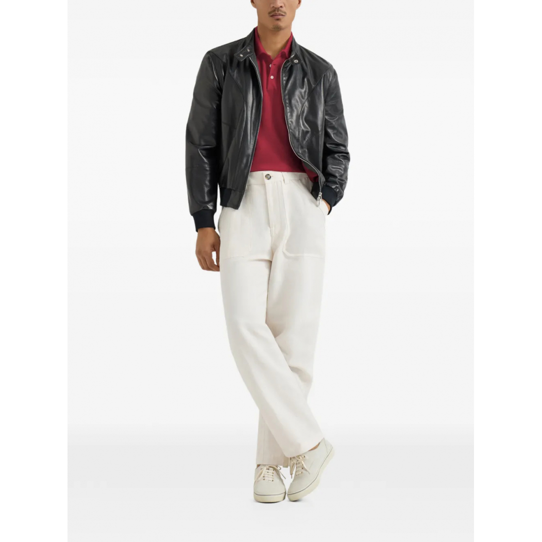 Polo 'Logo-Embroidered' pour Hommes