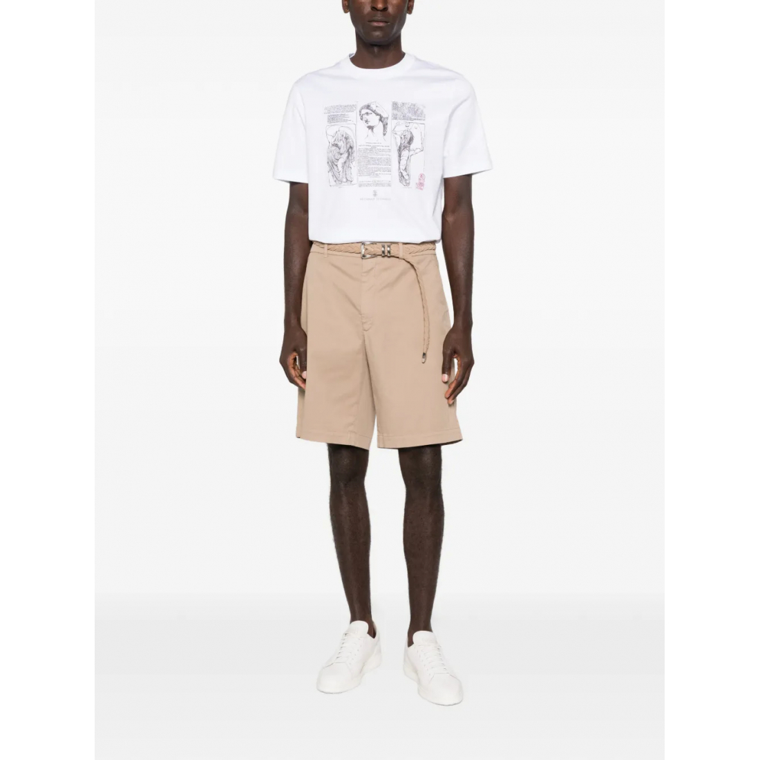 T-shirt 'Graphic-Print' pour Hommes