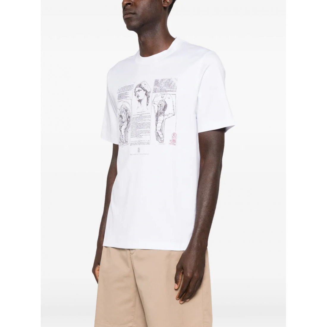 T-shirt 'Graphic-Print' pour Hommes