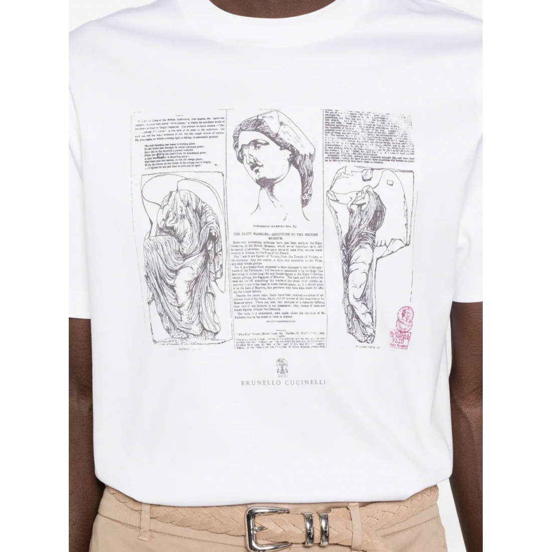 T-shirt 'Graphic-Print' pour Hommes