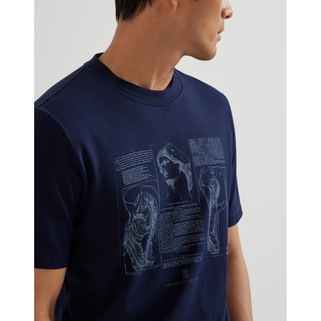 T-shirt 'With Print' pour Hommes