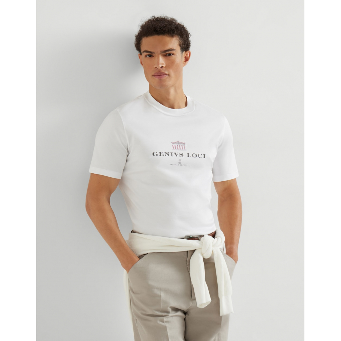 T-shirt 'With Print' pour Hommes