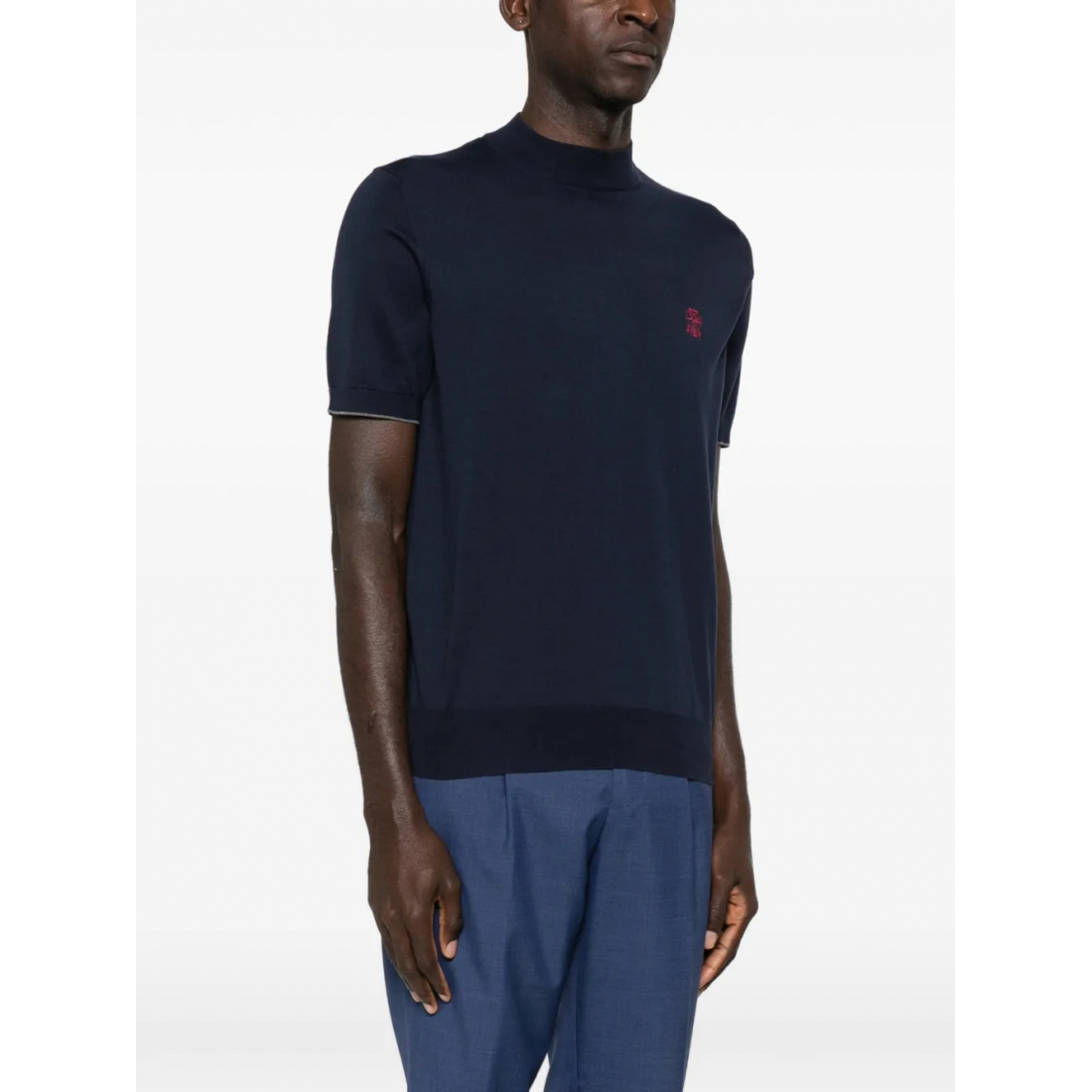 T-shirt 'Embroidered-Logo' pour Hommes