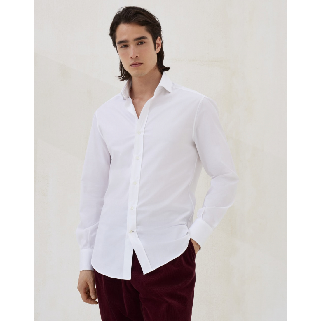 Chemise 'With Spread Collar' pour Hommes