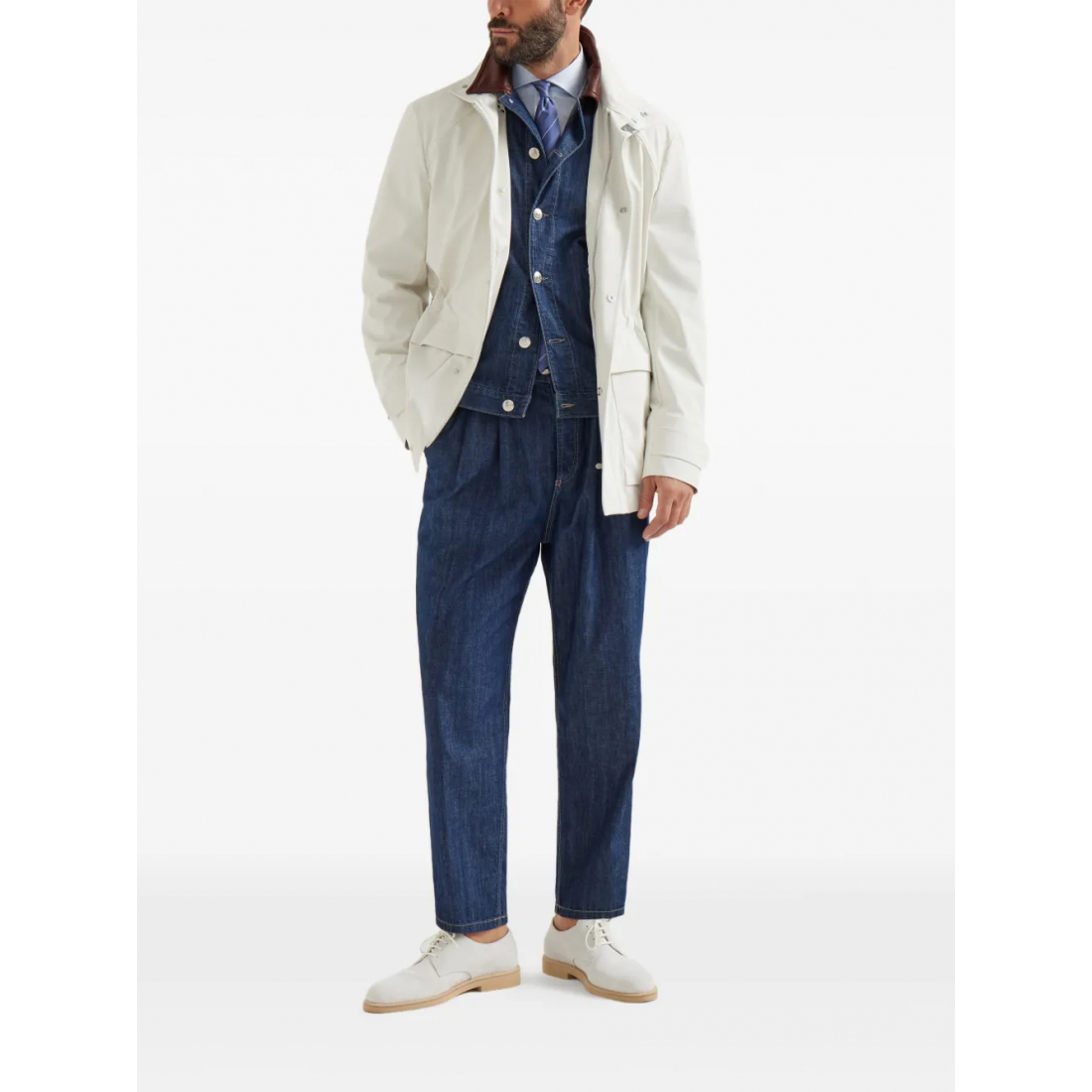 Veste en jeans 'Collar' pour Hommes