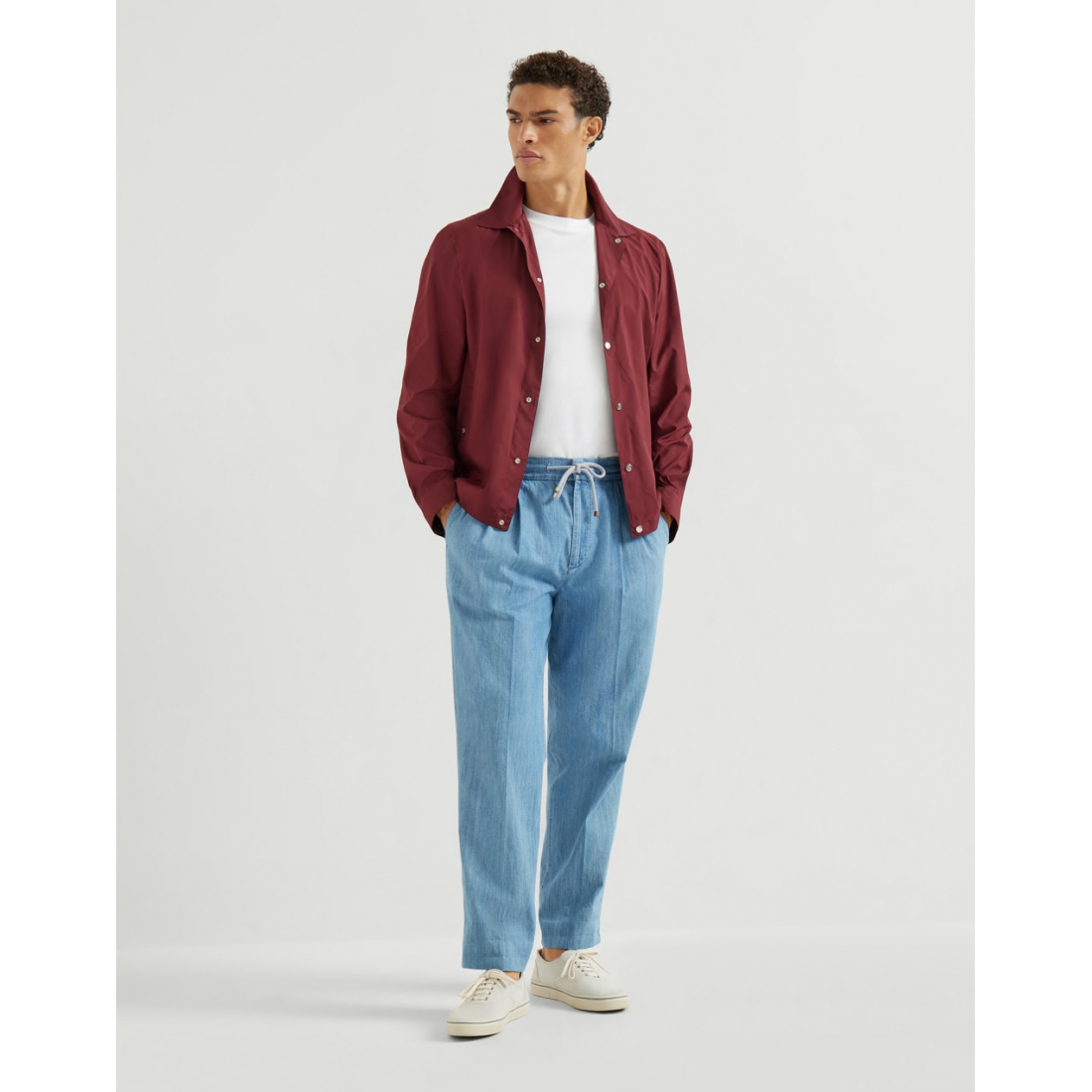 Men's 'With Drawstring And Double Pleats' Jeans