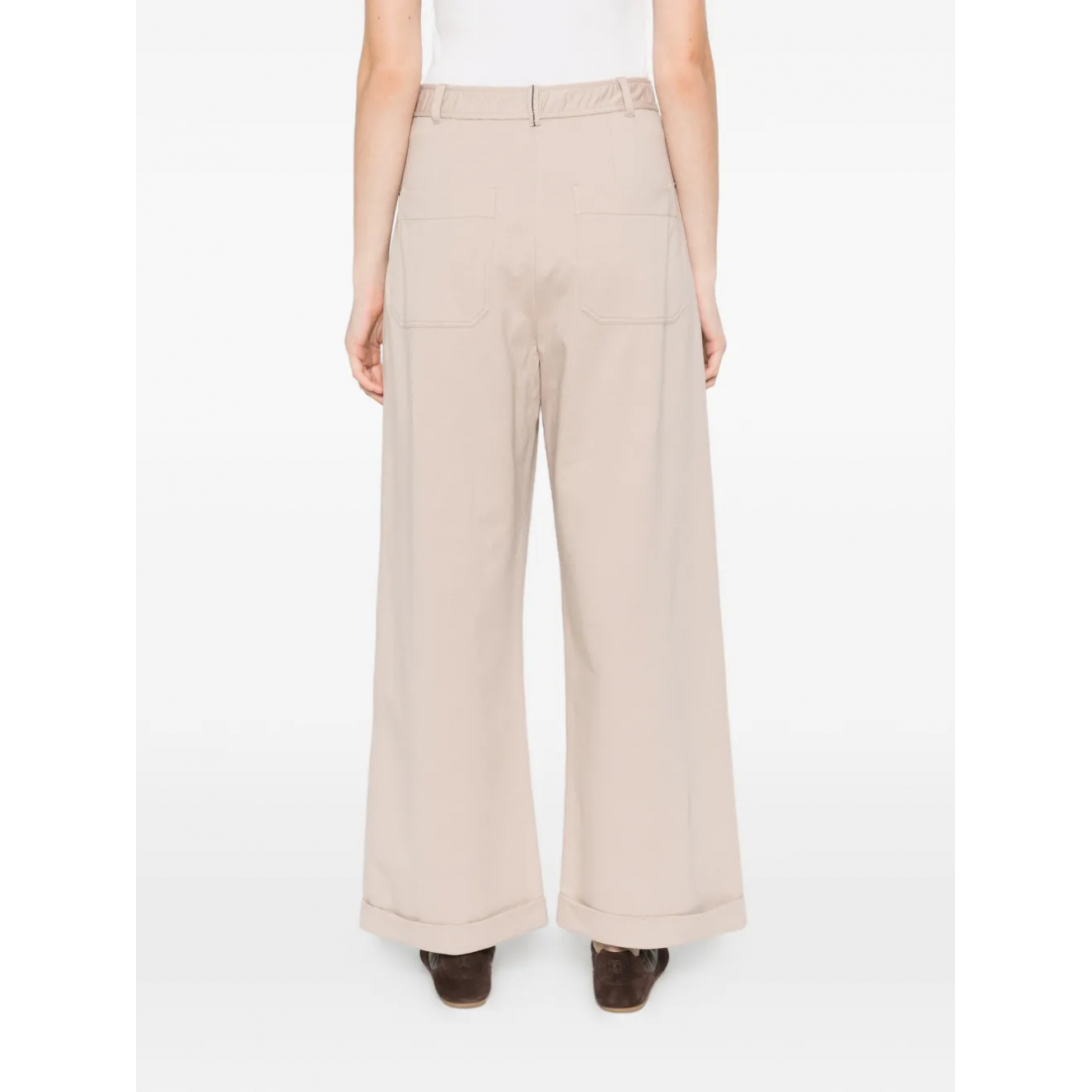 Pantalon 'Cuffed-Hem' pour Femmes