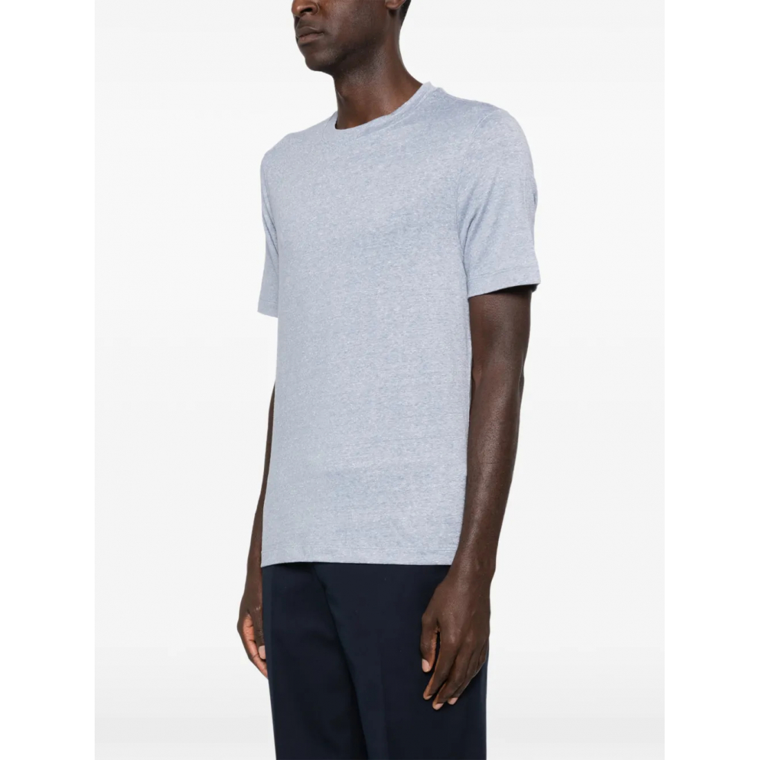 T-shirt 'Straight Hem' pour Hommes