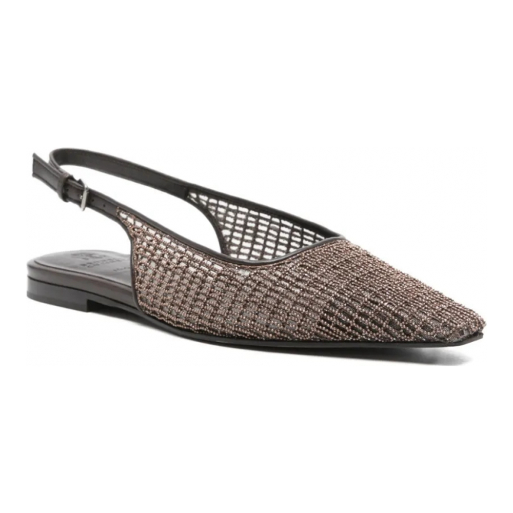 Women's 'Embellished Pointed Flat' Pumps