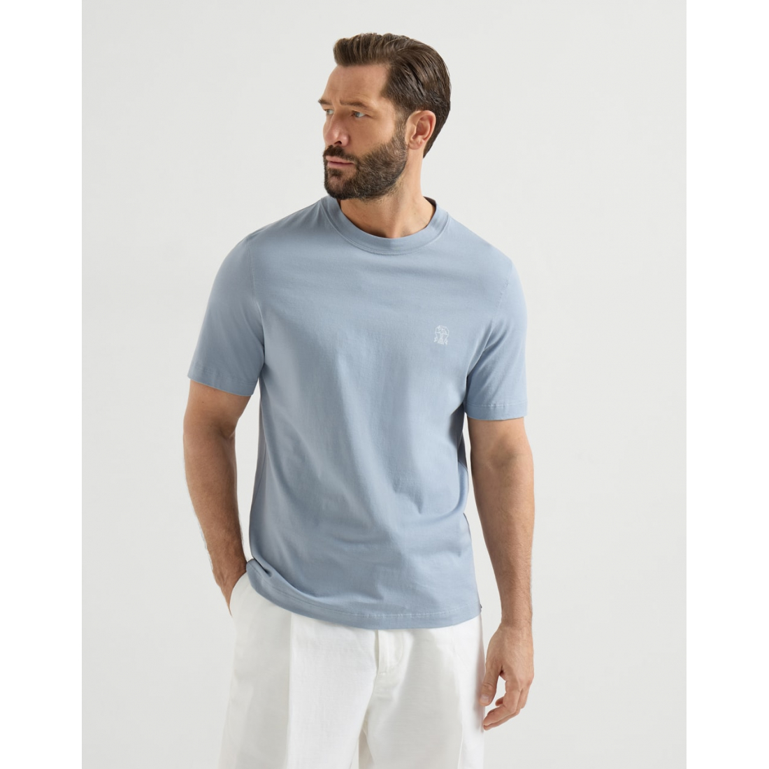 T-shirt 'With Logo' pour Hommes