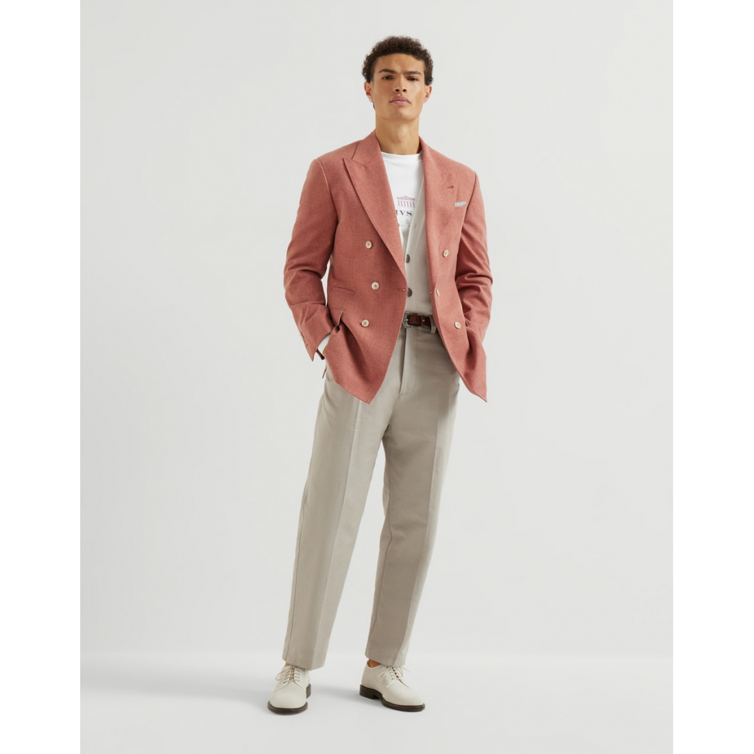 T-shirt 'With Print' pour Hommes