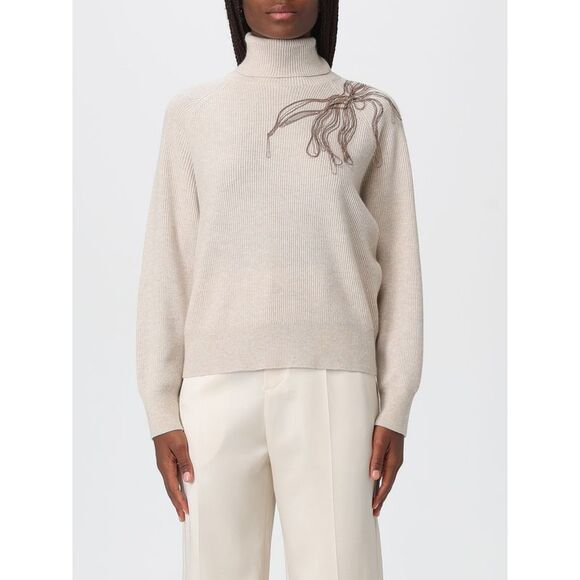 Women's 'Embroidered' Cashmere Sweater