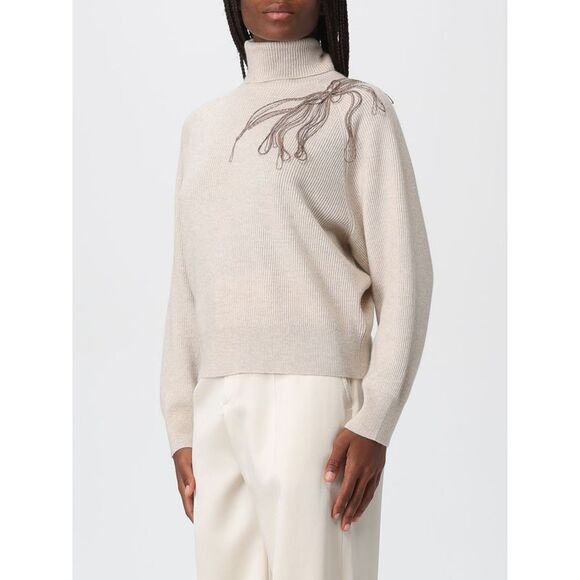 Women's 'Embroidered' Cashmere Sweater