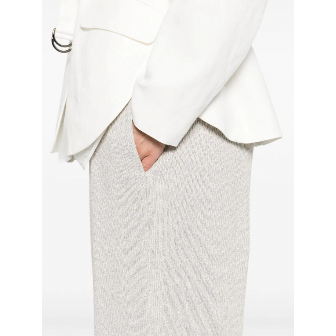 Women's 'Elastic-Waist Knitted' Trousers