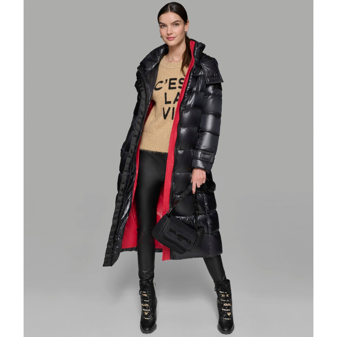 'Maxi Puffer With Kl Buttons' für Damen