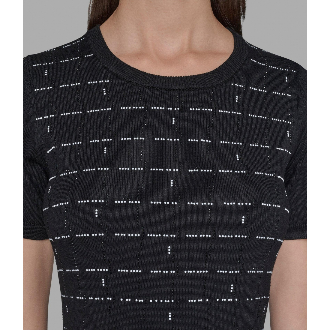 'Embroidered Sweater Dress' für Damen