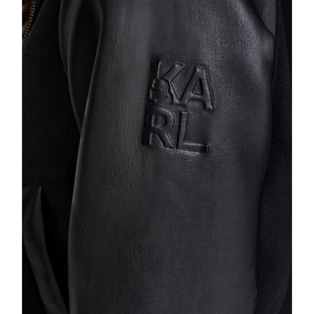 'Wool Varsity Jacket' pour Femmes