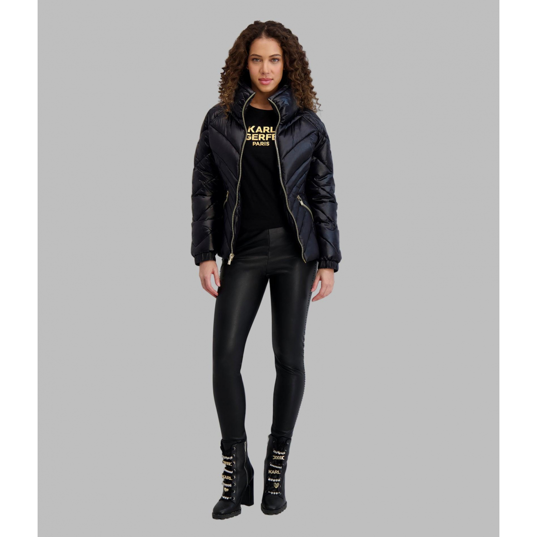 Women's 'Pillow Collar Puffer Jacket'