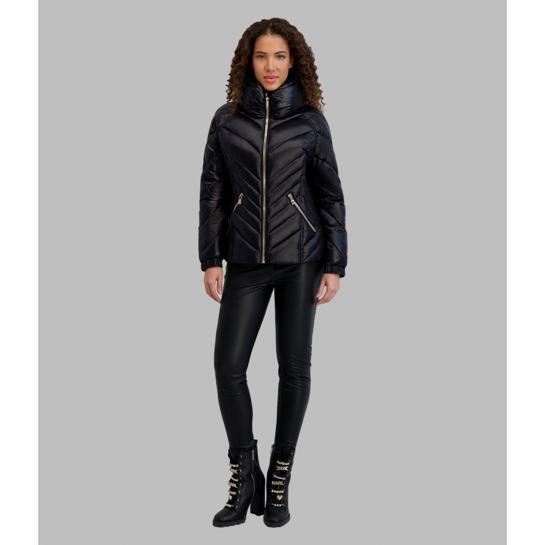 Women's 'Pillow Collar Puffer Jacket'