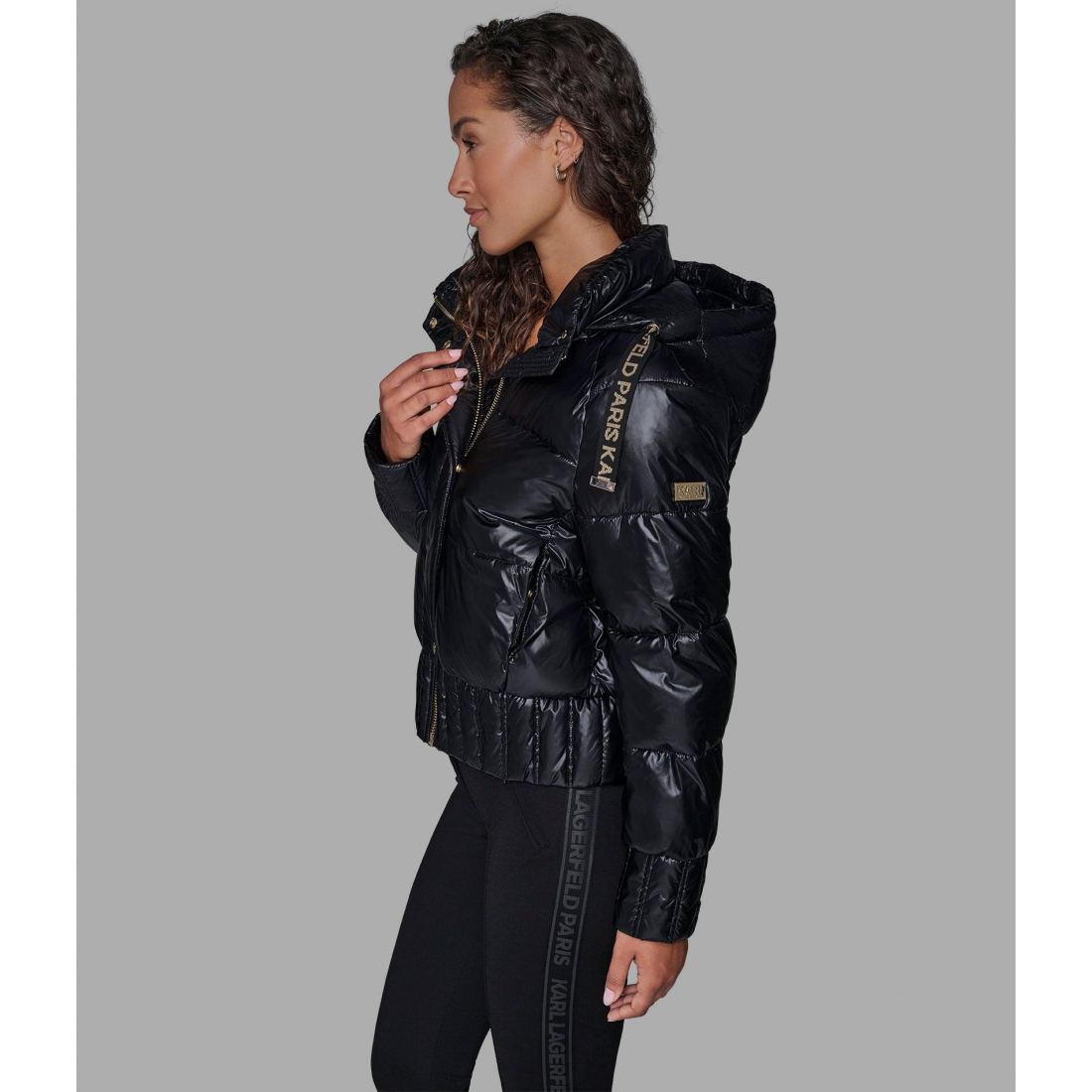 'Cropped Puffer' für Damen