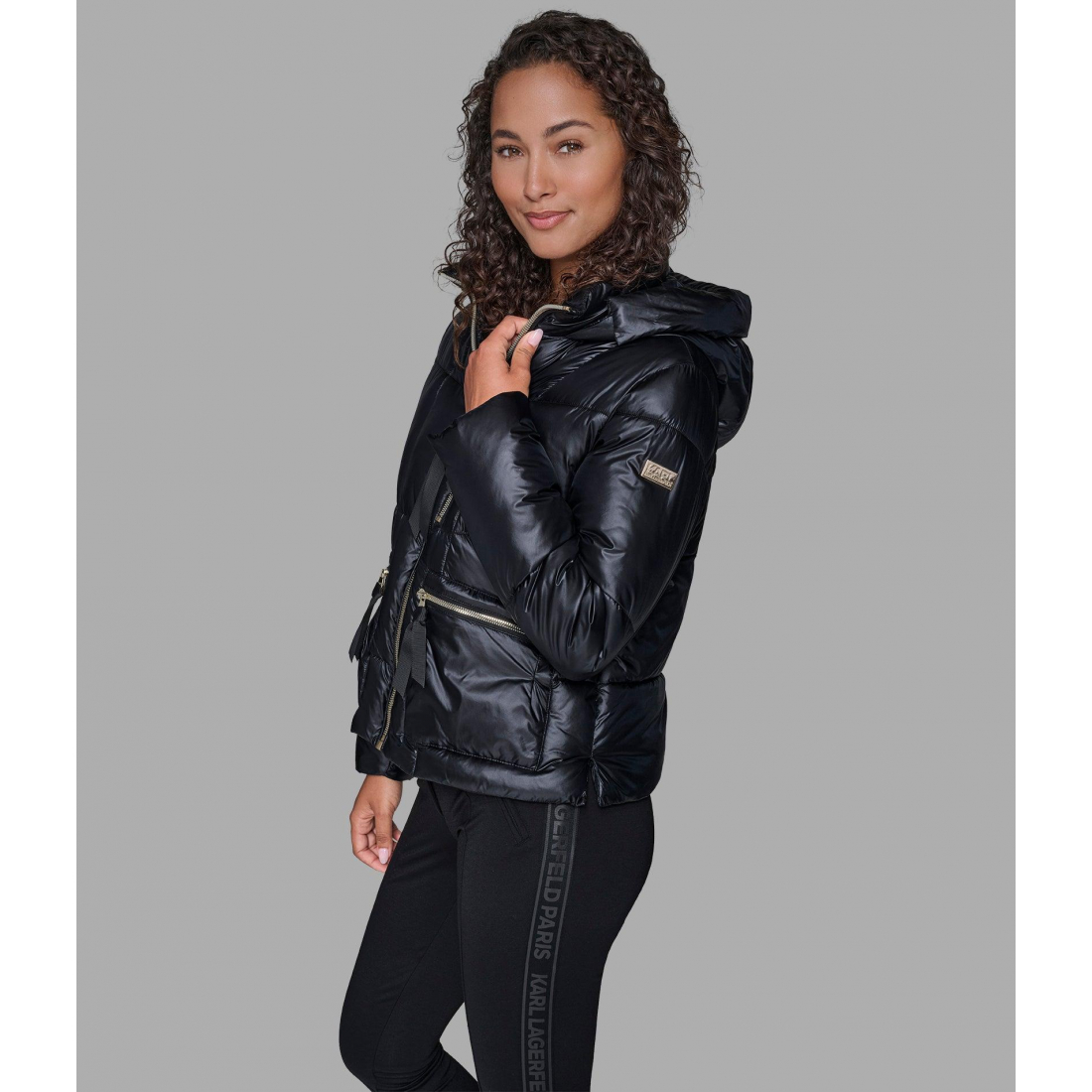 'Short Hooded Puffer' für Damen