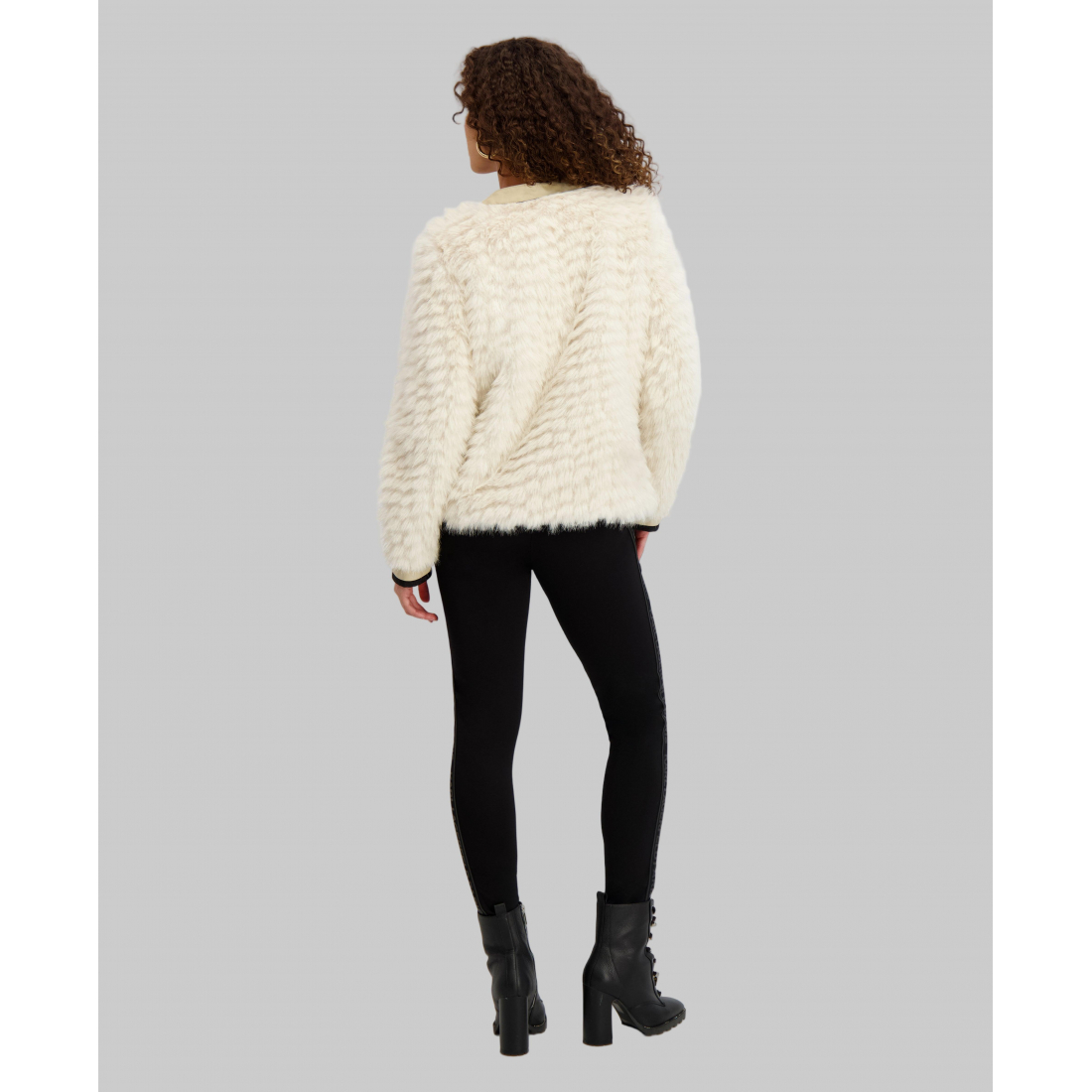 'Faux Fur Cardigan Jacket' für Damen