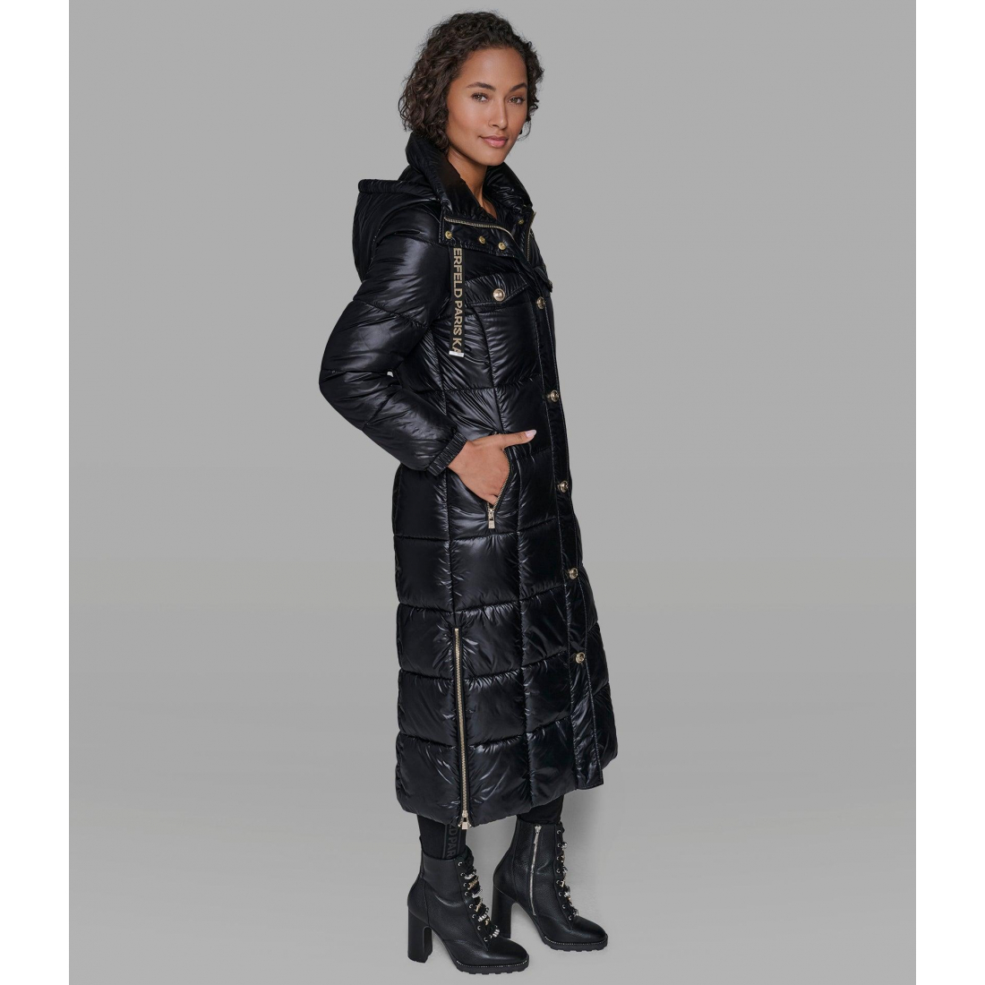 Women's 'Maxi Puffer With Kl Buttons'