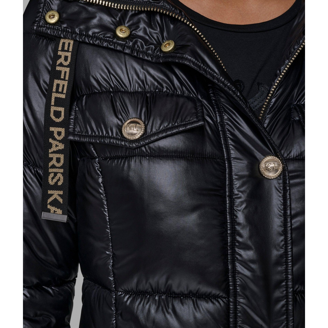 Women's 'Maxi Puffer With Kl Buttons'