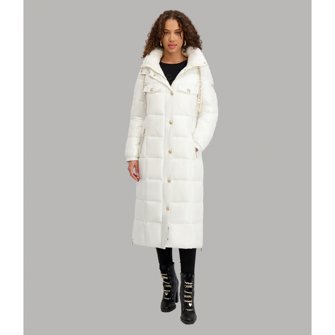 'Maxi Puffer With Kl Buttons' für Damen