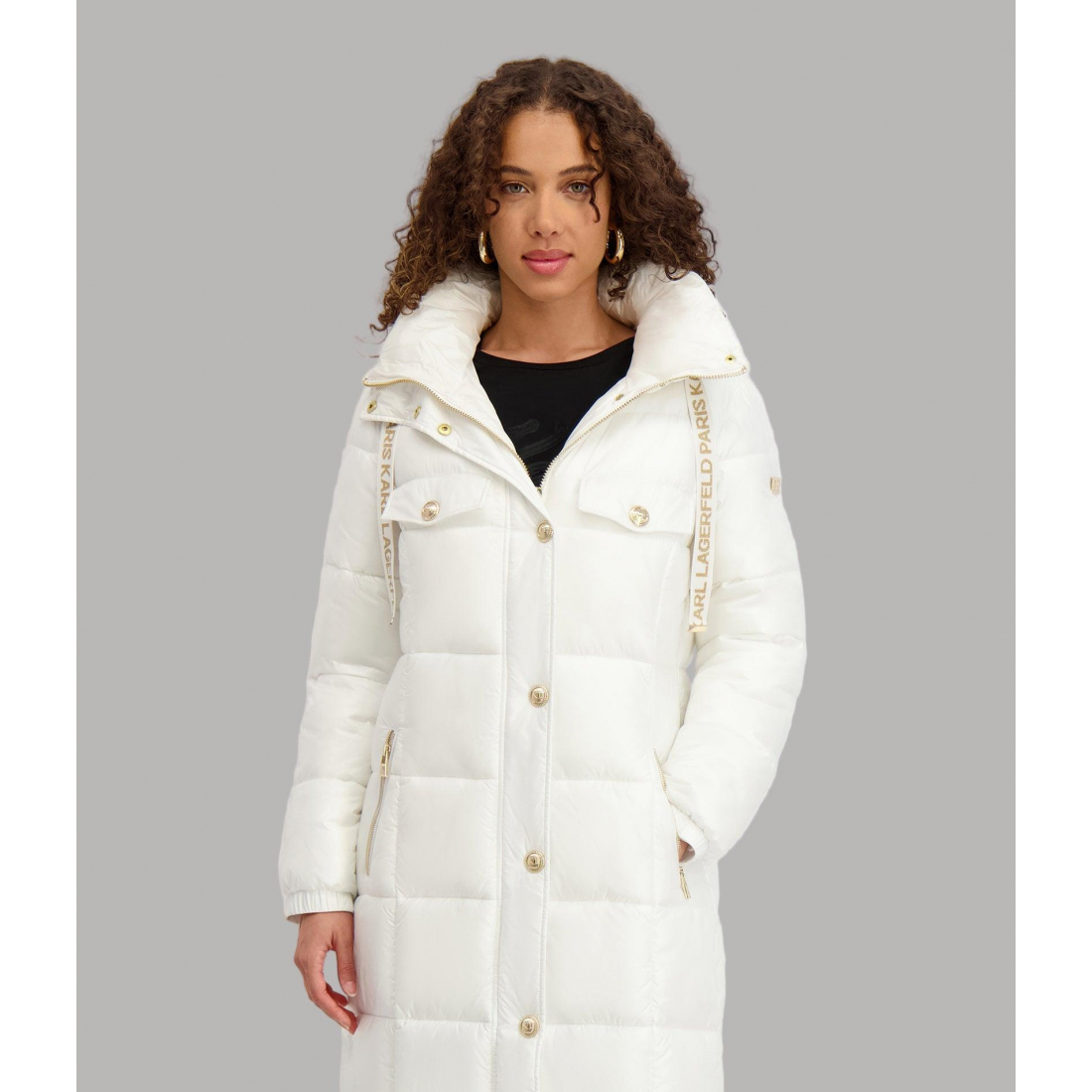 'Maxi Puffer With Kl Buttons' für Damen