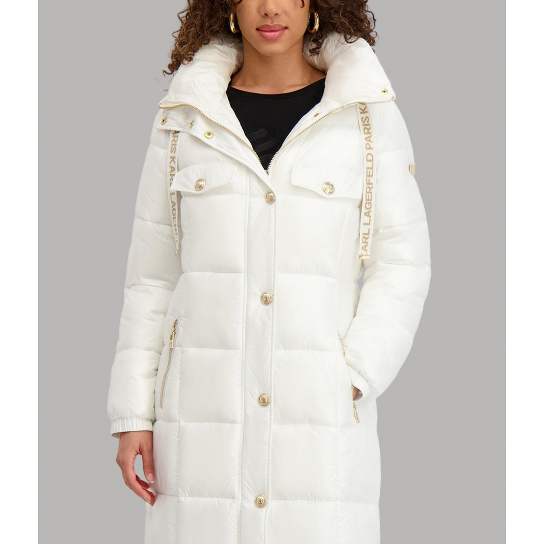 'Maxi Puffer With Kl Buttons' für Damen