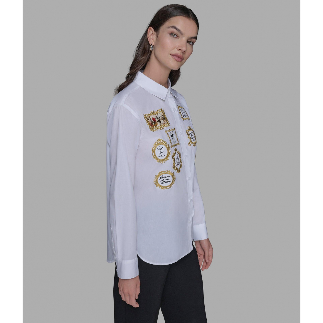 Women's 'Rococo Poplin Shirt'