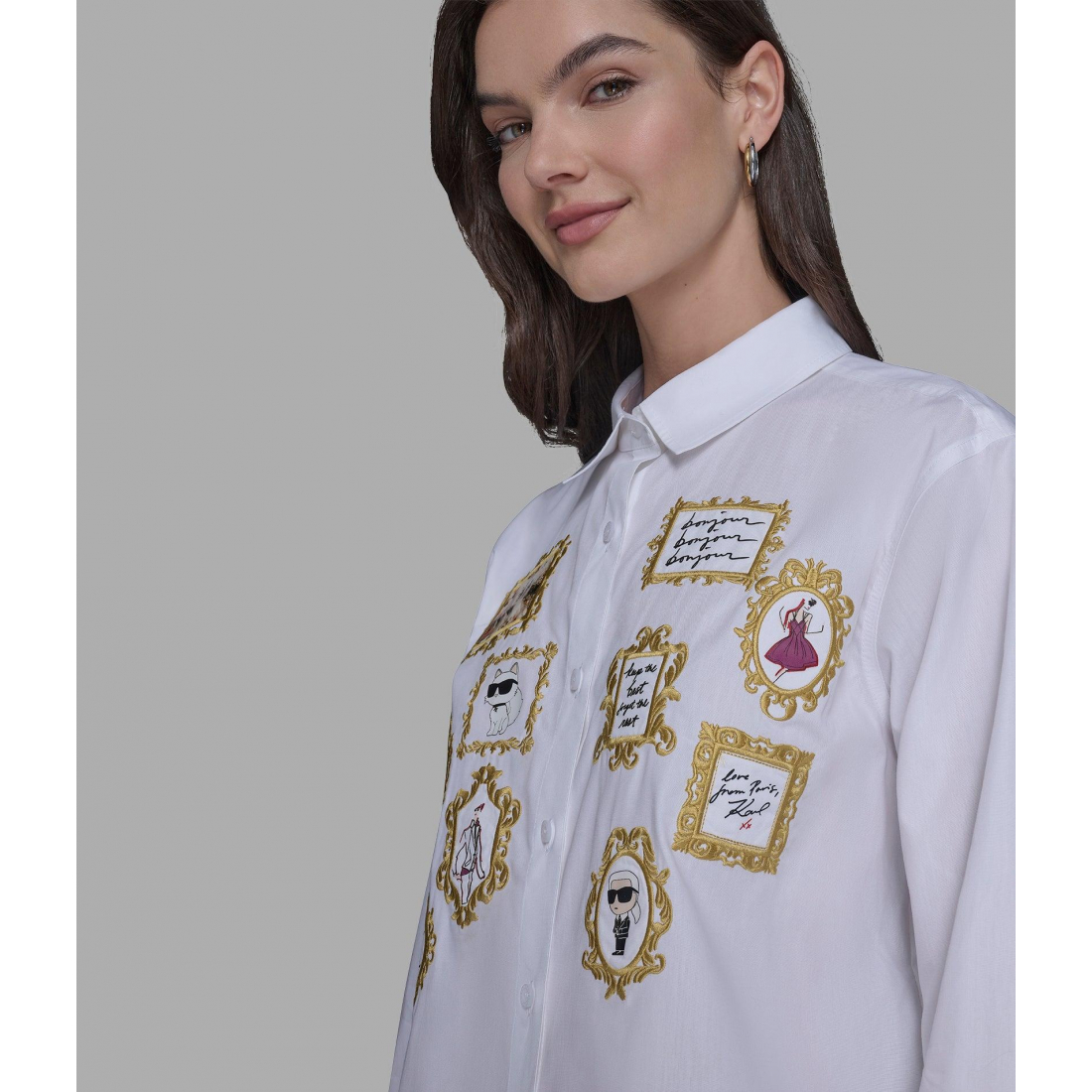 Women's 'Rococo Poplin Shirt'