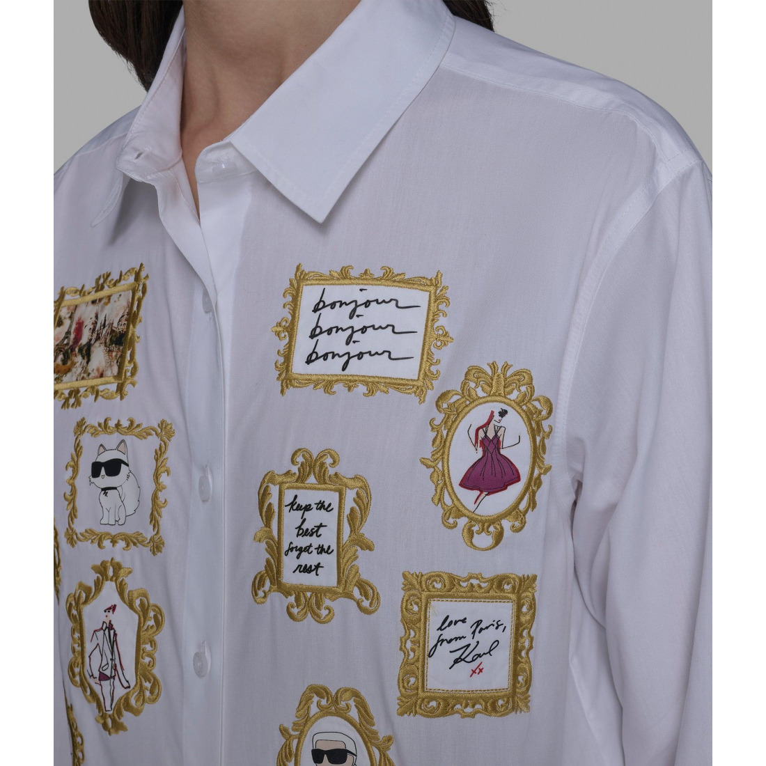 Women's 'Rococo Poplin Shirt'