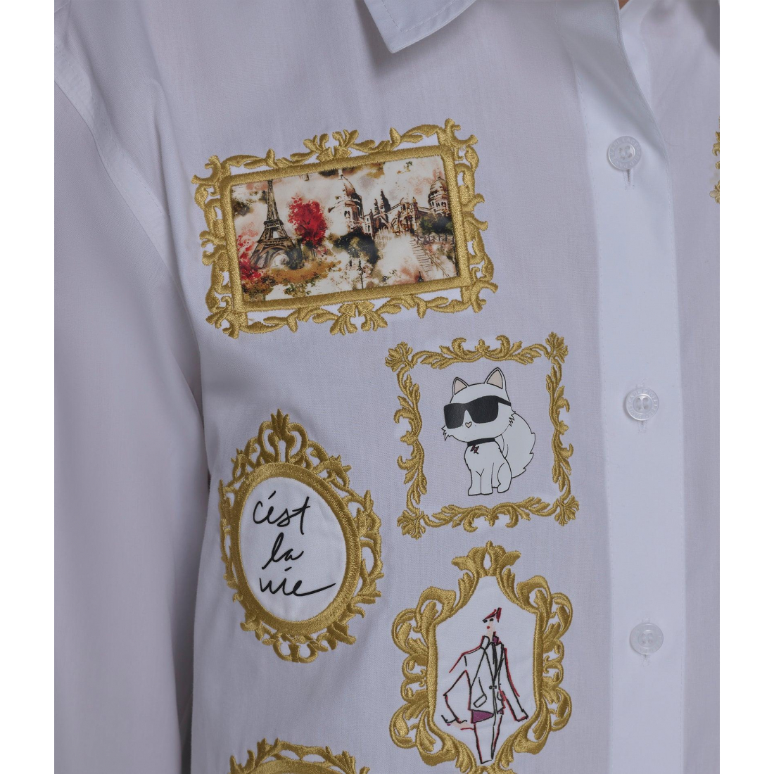 Women's 'Rococo Poplin Shirt'