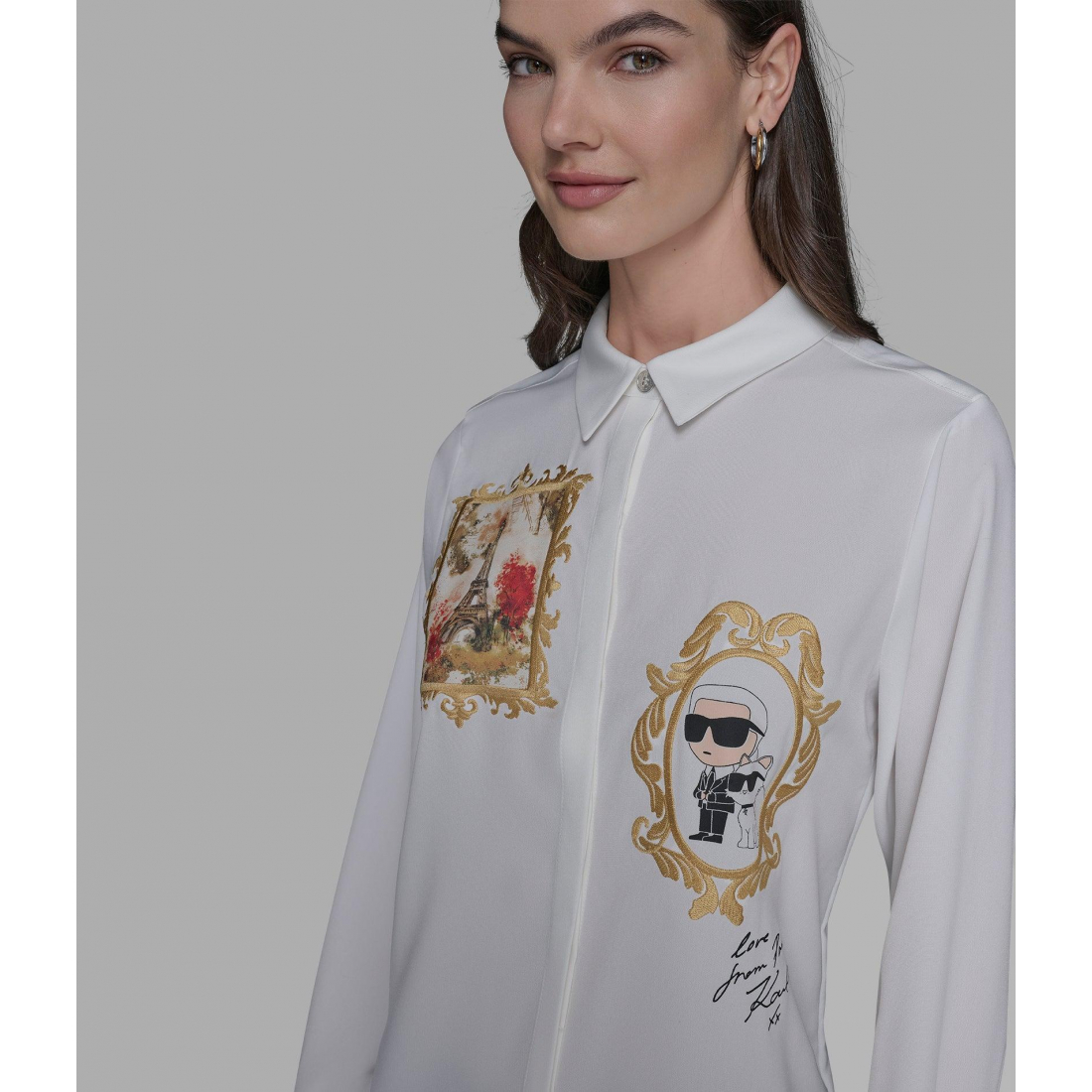 'Rococo Soft Blouse' pour Femmes