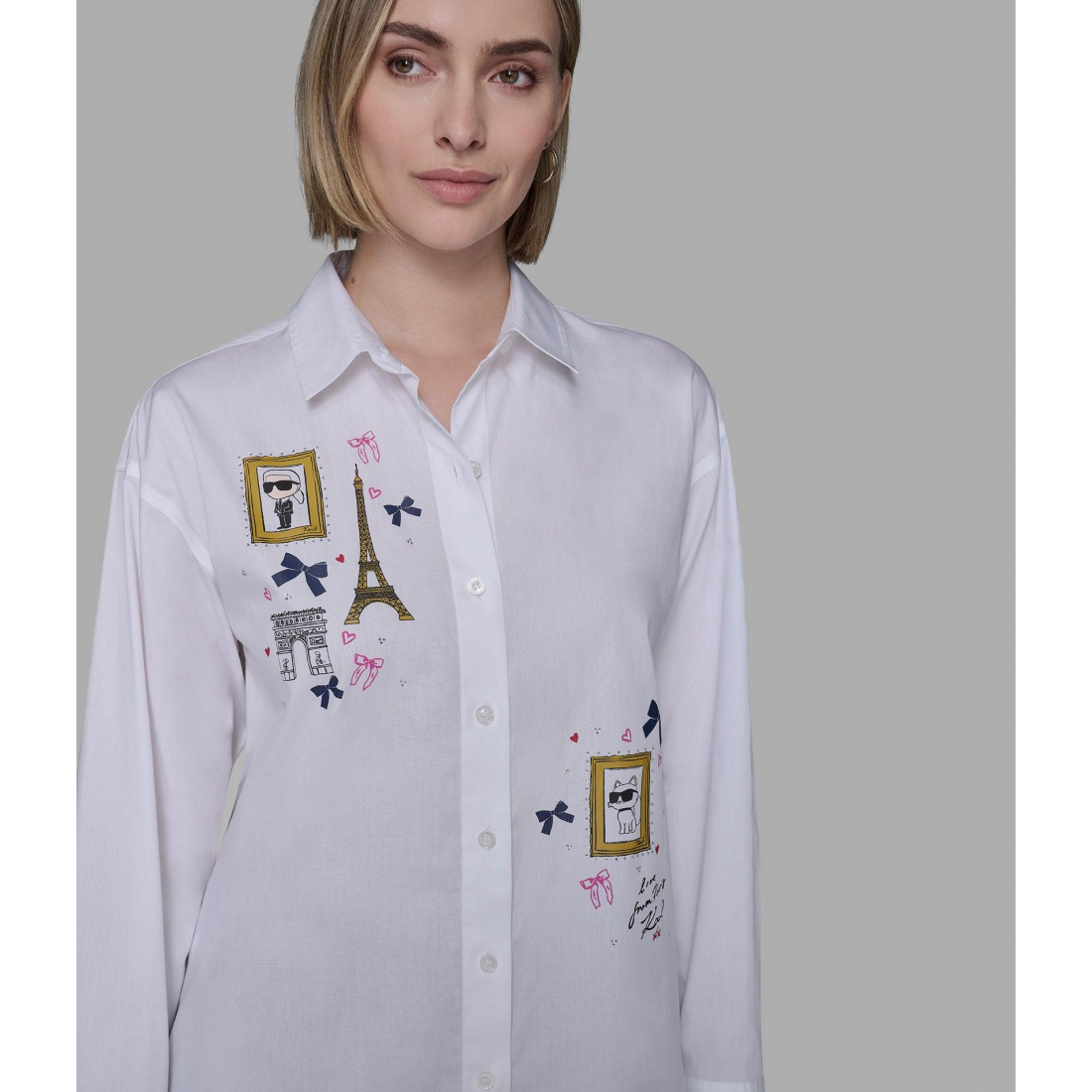 'Whimsy Poplin Shirt' pour Femmes