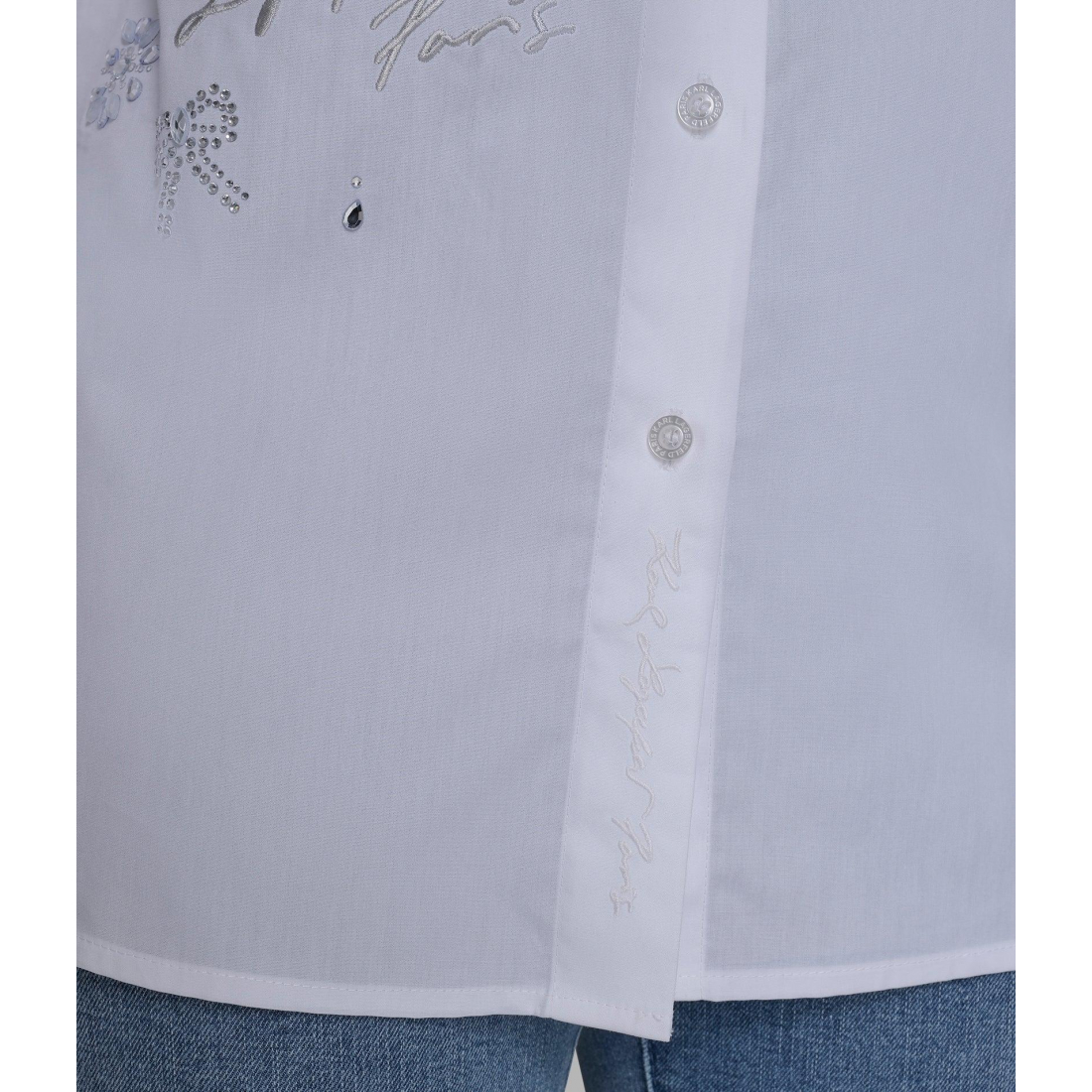 Women's 'Paris Whimsy Poplin Shirt'